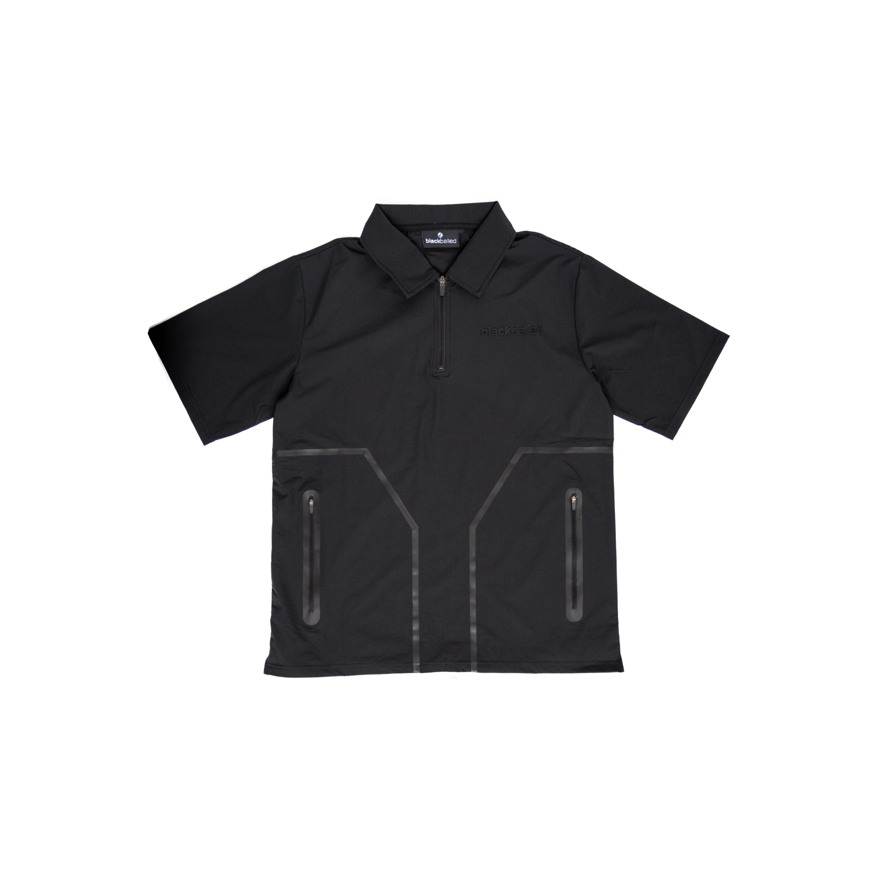 Utility Windbreaker (Black) – Blackballed Golf