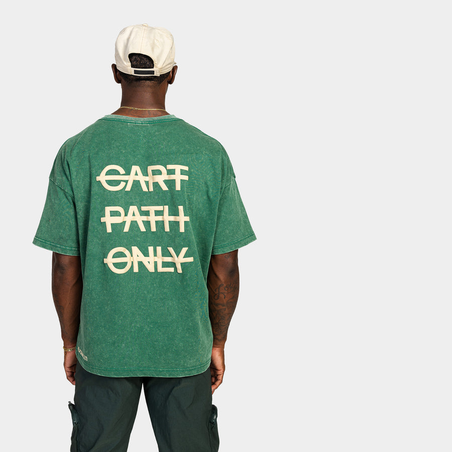 Cart Path Only Tee (Green)