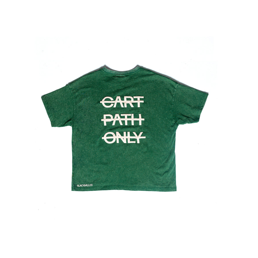 Cart Path Only Tee (Green)