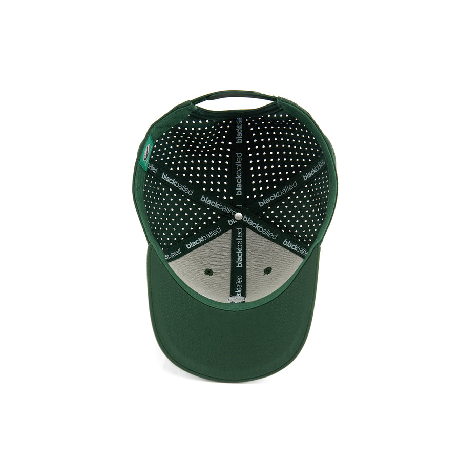 Performance Hat (Forest Green) by Blackballed Golf